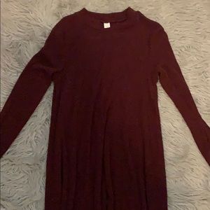 Old navy maroon dress!
